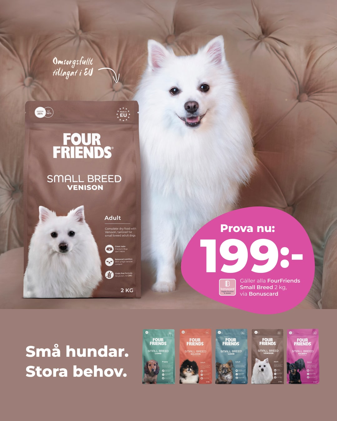 4x5_FourFriends_SmallBreed_2kg_BC_199kr